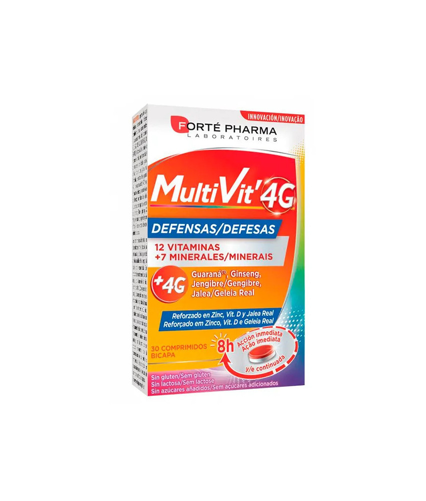 Renforcez vos défenses avec Forté Pharma Multivit 4G !