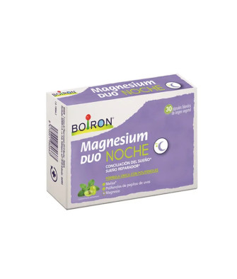 Complément alimentaire: Magnésium Duo Nuit 30 Gélules Boiron