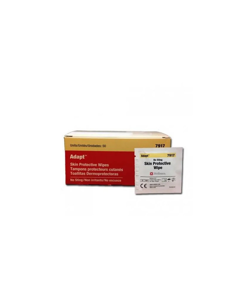 Gel Wipe 50 Hollister pour premiers secours