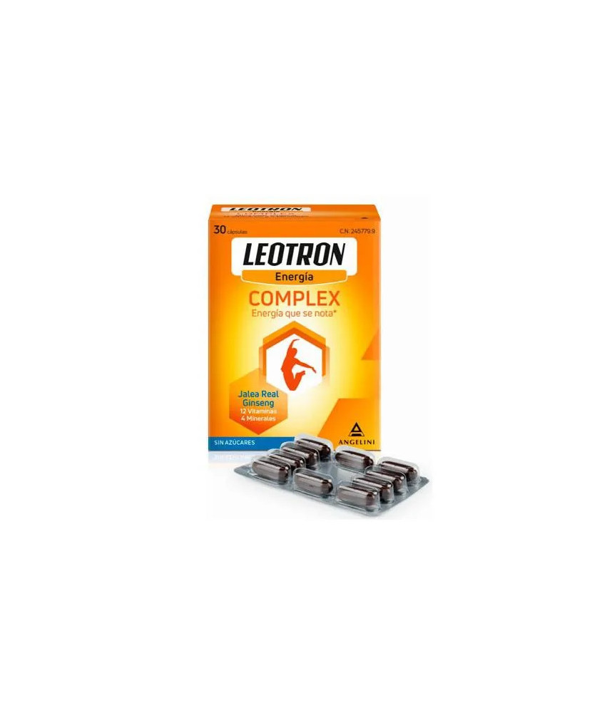 Booster d'énergie: Leotron Complex Energia 30 Capsules