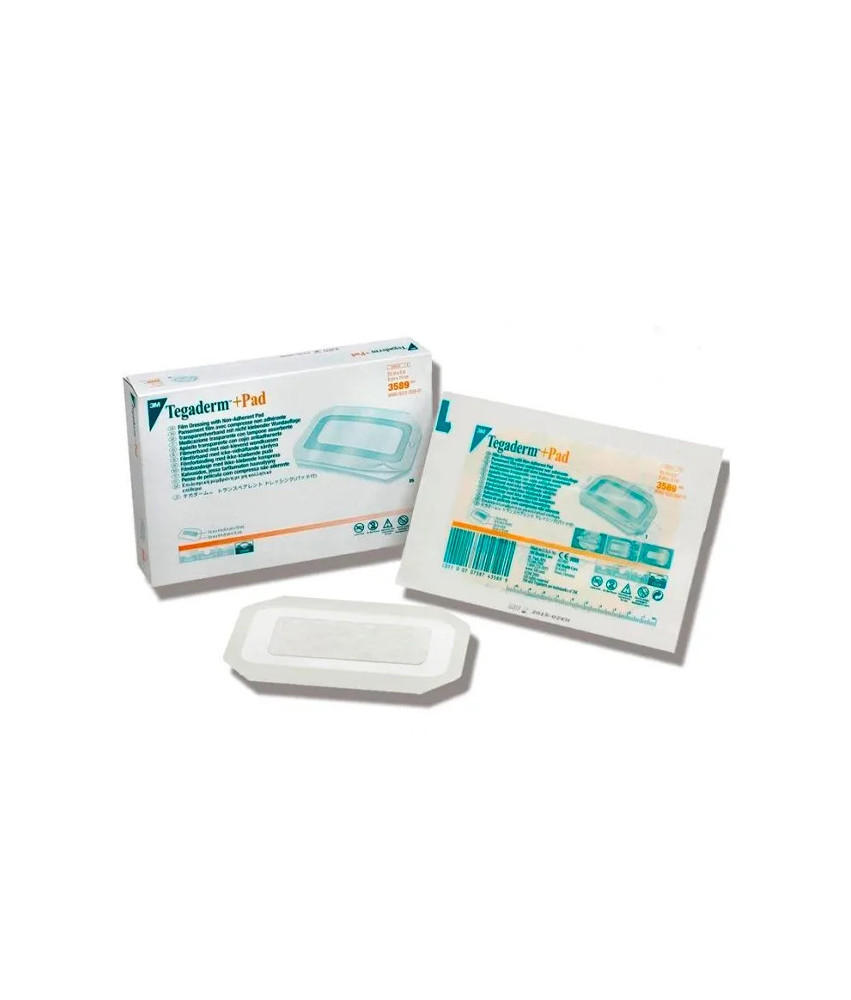 Pansements stériles 3M Tegaderm + Pad 9x15cm - Lot de 5