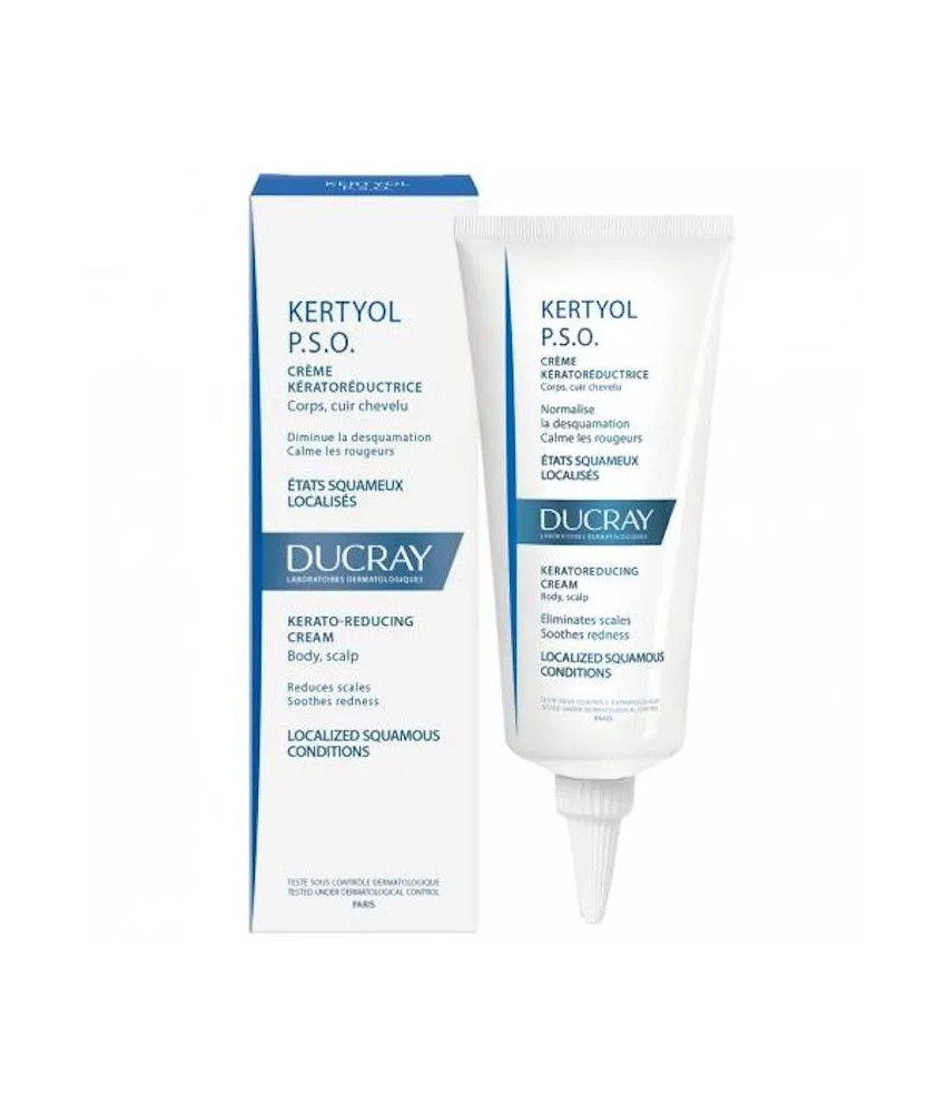 Crème Ducray Kertyol Pso 100ml pour traiter le psoriasis