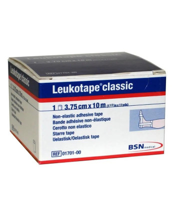Bandage Leukotape 10X3.75 Réf. 1701 pour trousse de premiers secours