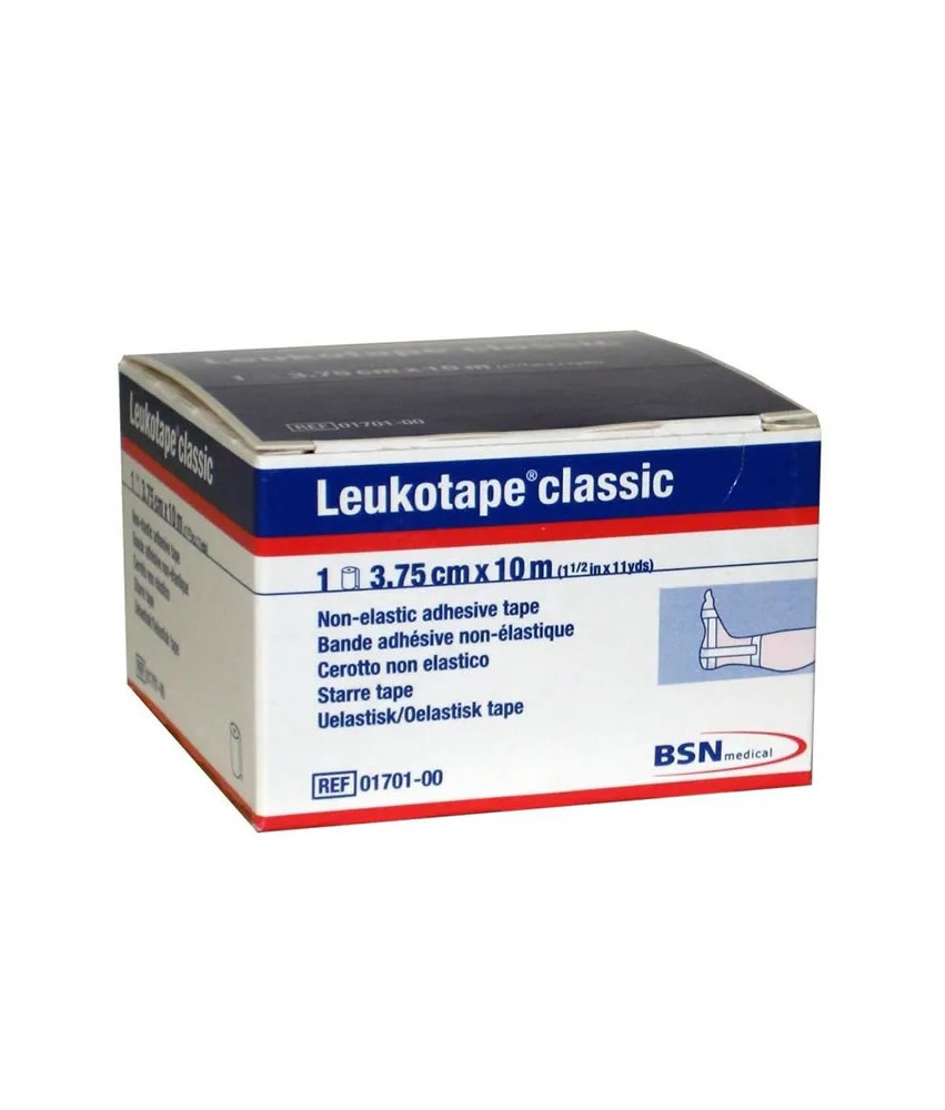 Bandage Leukotape 10X3.75 Réf. 1701 pour trousse de premiers secours