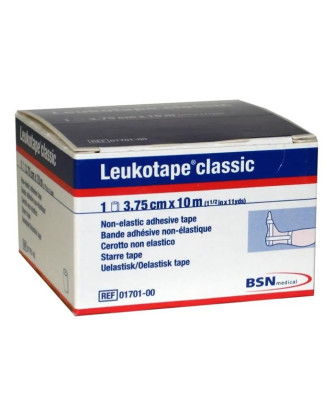 Bandage Leukotape 10X3.75 Réf. 1701 pour trousse de premiers secours