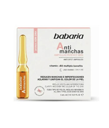 Éclaircissez votre peau avec les Ampoules Babaria Anti-Taches