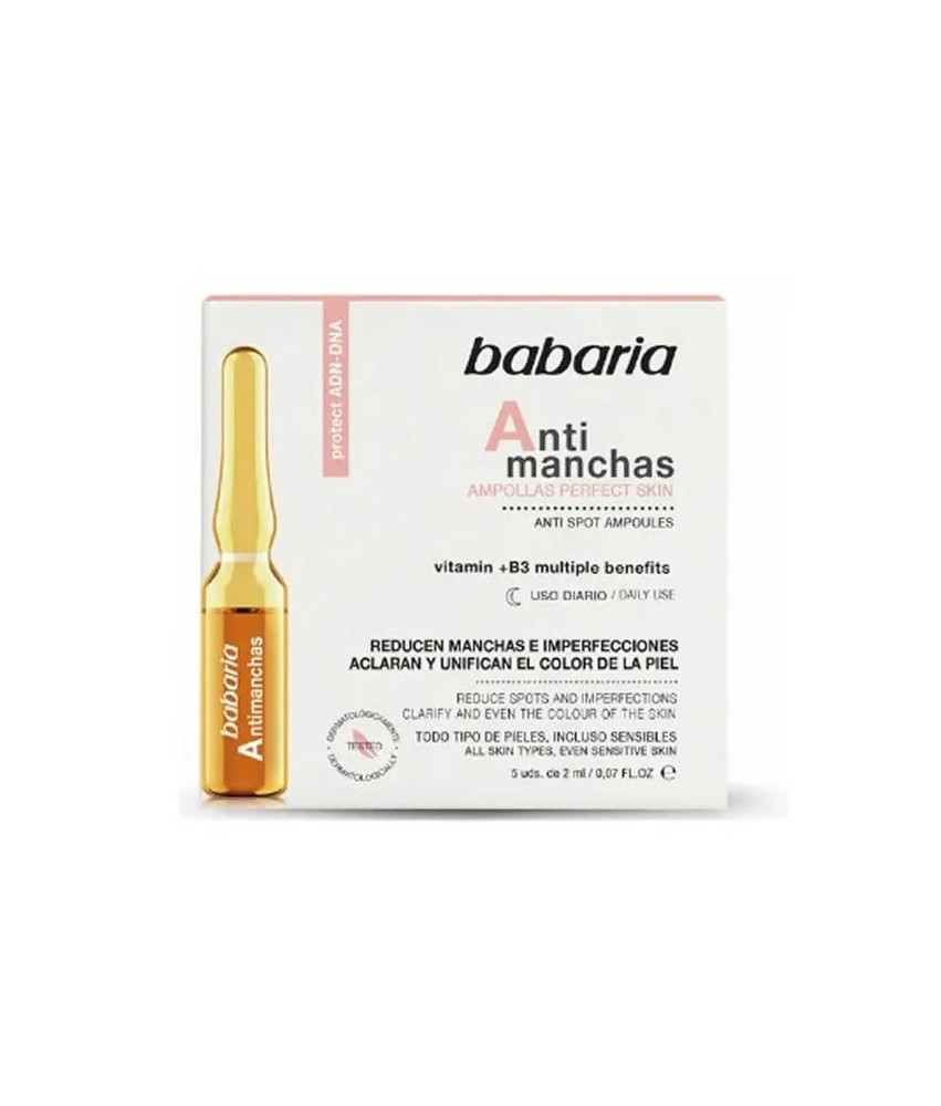 Éclaircissez votre peau avec les Ampoules Babaria Anti-Taches