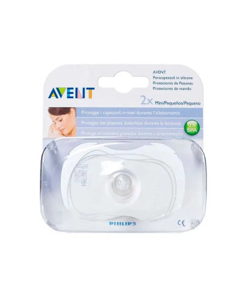 Protégez vos mamelons avec ces boucliers en silicone - Avent 2 Mini Boucliers