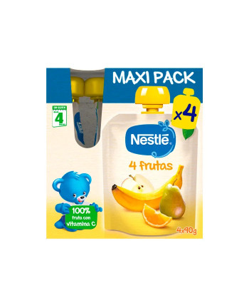 Maxi Pack Nestle Sachet de 4 Fruits 4x90g
