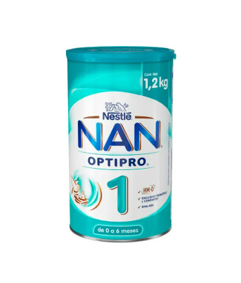 Nestlé Nan Optipro 1 - Lait infantile en bouteille de 1.200gr