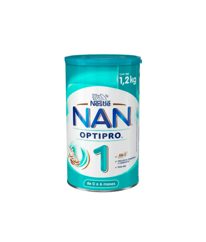 Nestlé Nan Optipro 1 - Lait infantile en bouteille de 1.200gr