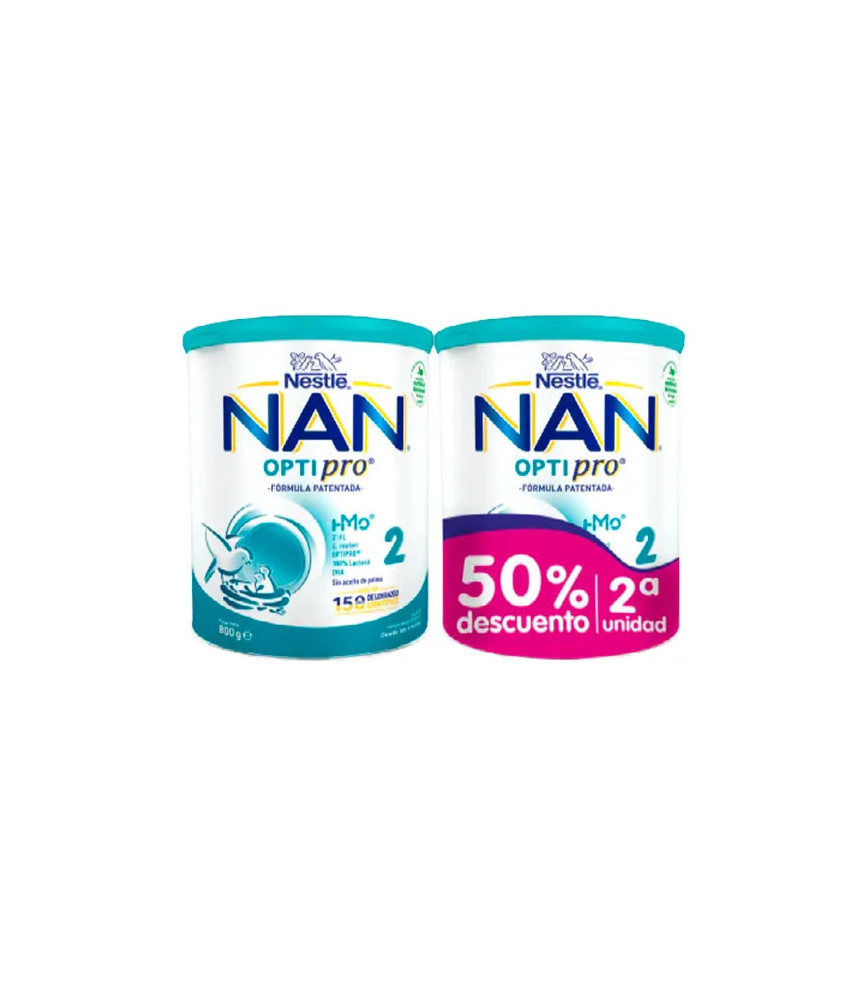 Nestlé Nan Optipro 2 Duplo 2x800g - Formule nutritionnelle avancée