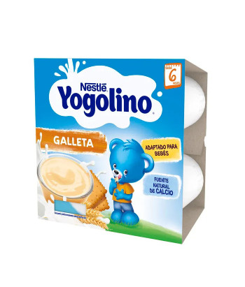 Nestlé Yogolino Biscuit 4x100g - Délicieux en-cas pour bébé