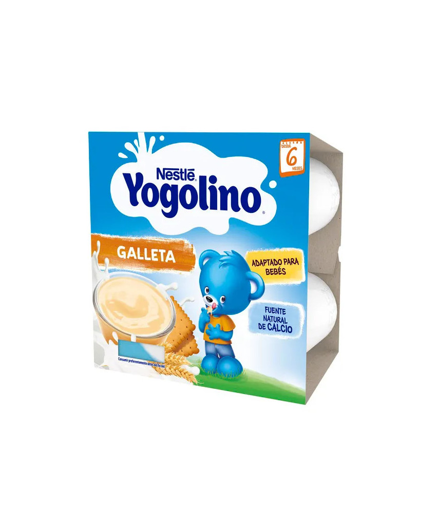 Nestlé Yogolino Biscuit 4x100g - Délicieux en-cas pour bébé