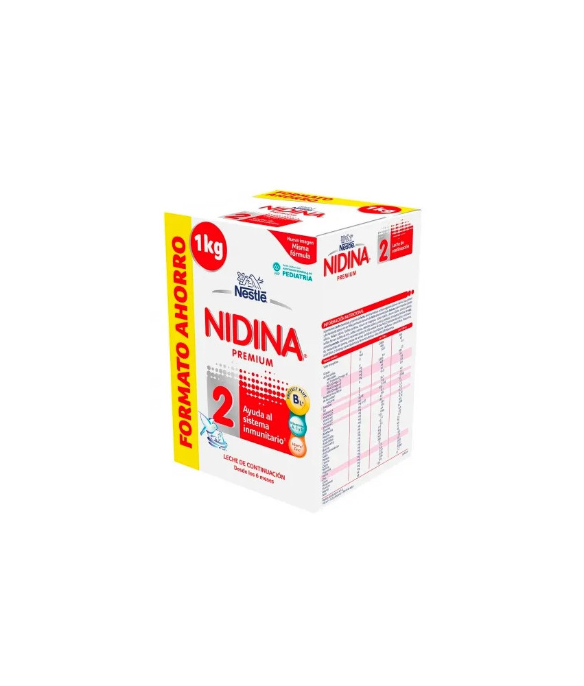 Lait infantile Nidina 2 Premium Continuation 1000g