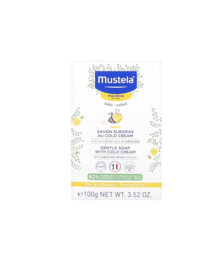 Savon Supergras au Cold Cream 100g - Peau de bébé douce
