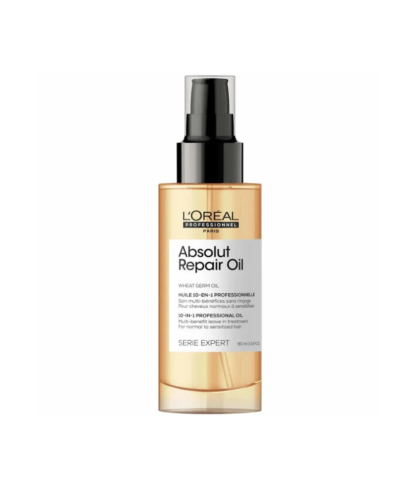 L'Oréal Professionnel Absolut Repair Oil 10-en-1 - Huile Professionnelle 90ml