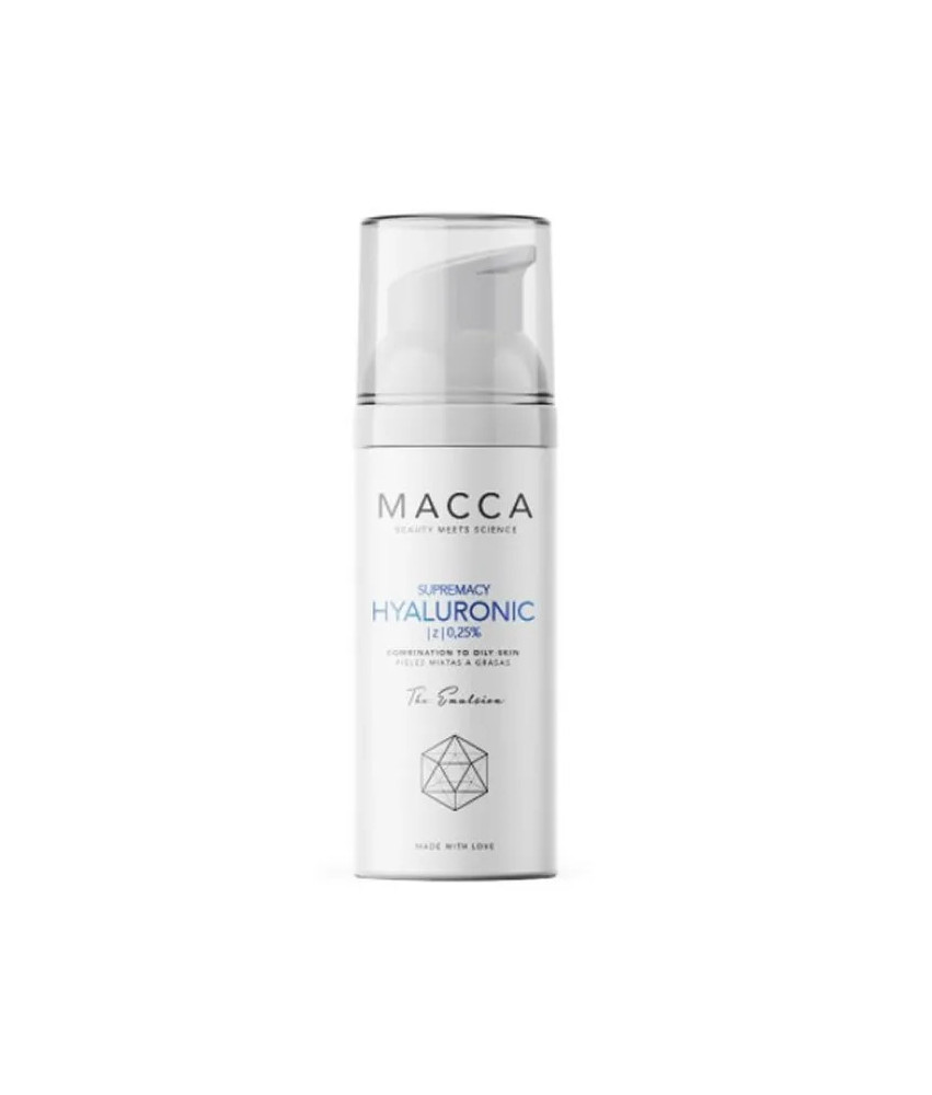 Hydratation suprême avec l'émulsion Macca Supremacy 0,25% - 50ml