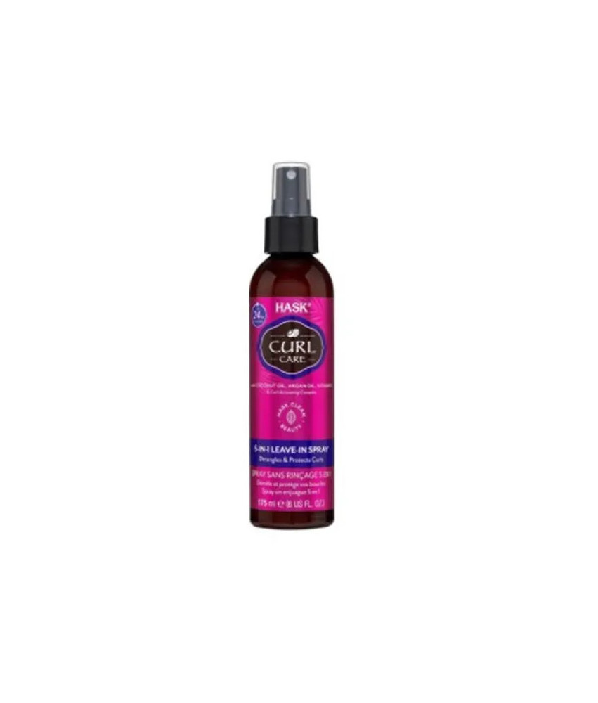Spray sans rinçage Hask Curl Care 5-en-1 175ml