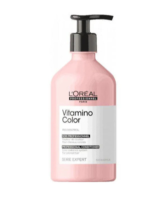 Revitalisez vos cheveux colorés avec le conditionneur professionnel L'Oréal Professionnel Vitamino Color 500ml