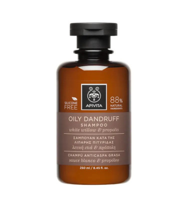 Shampooing Anti-Pelliculaire Apivita Propolis & Saule Blanc 250ml