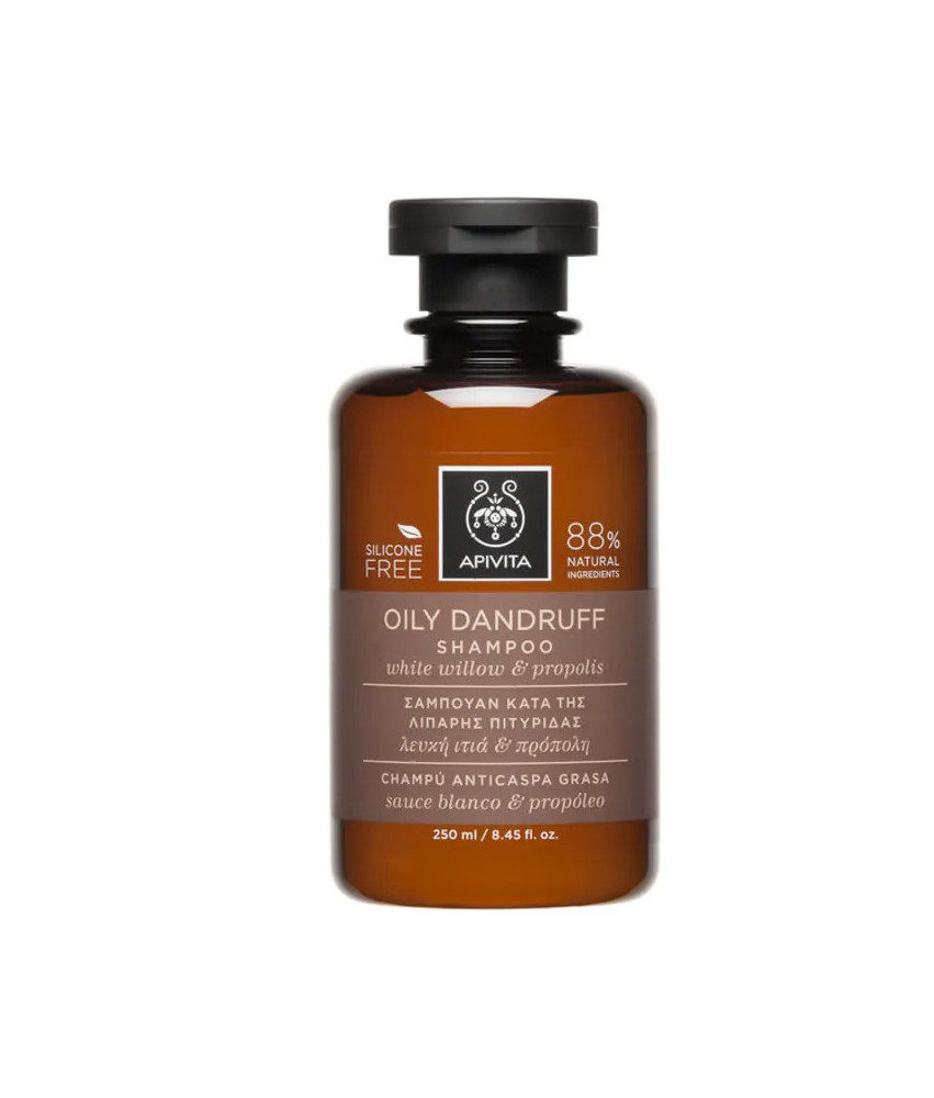Shampooing Anti-Pelliculaire Apivita Propolis & Saule Blanc 250ml