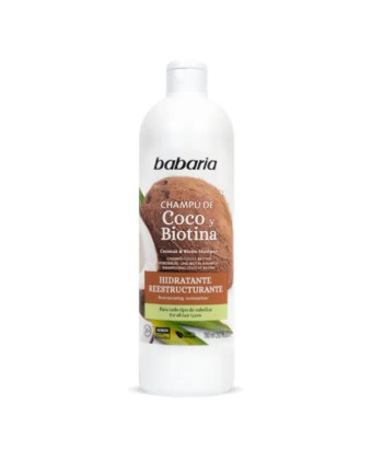 Shampooing Babaria Coco, Kératine et Biotine 700ml