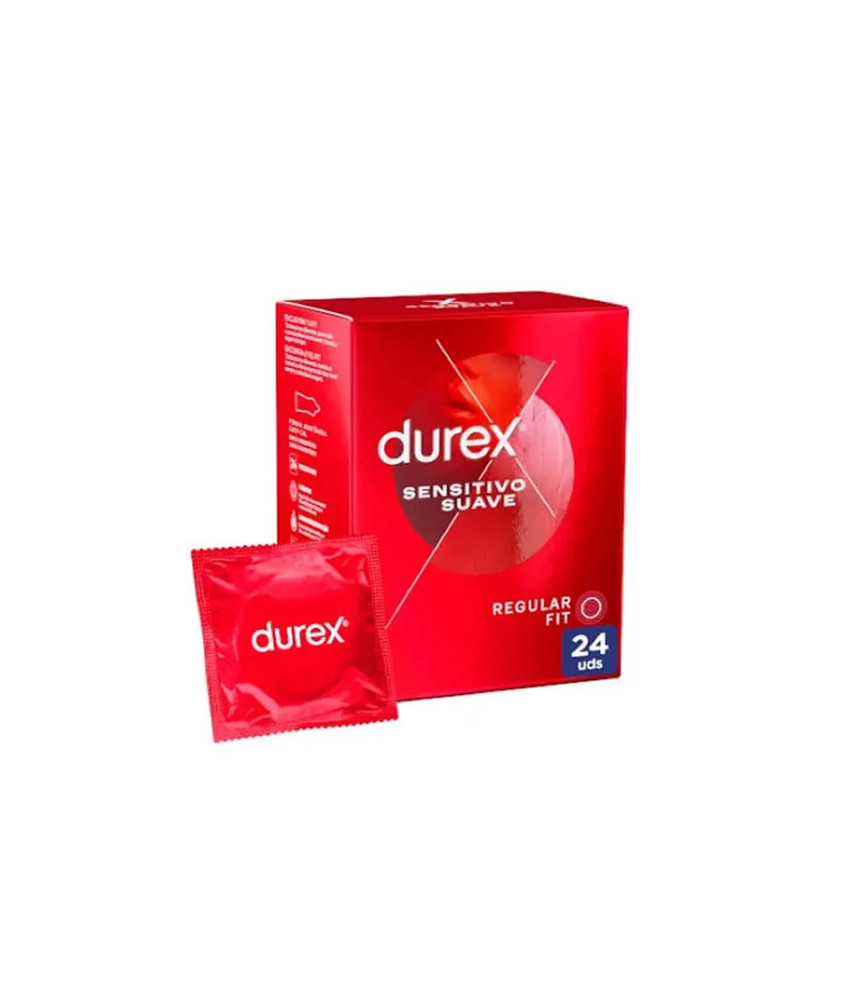 Préservatifs Durex Sensitive Soft 24 PCs - Protège en douceur