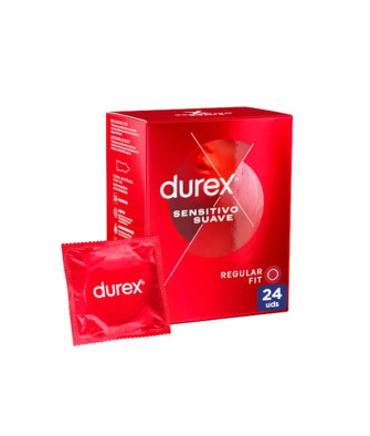 Préservatifs Durex Sensitive Soft 24 PCs - Protège en douceur