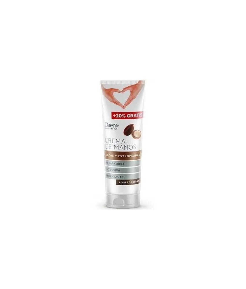 Crème mains sèches à l'argan Daen Depilation