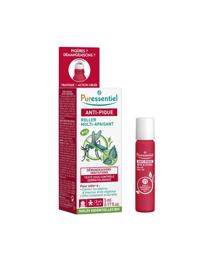 Puressentiel Répulsif Roll On 5ml: Protégez-vous des insectes!