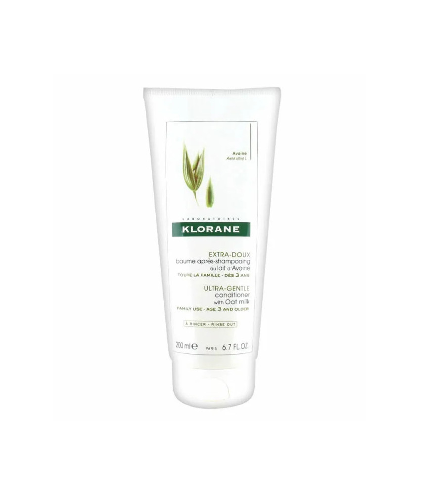 Masque capillaire Klorane au lait d'avoine 200ml