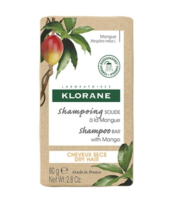 Shampooing Solide Klorane Mangue 80gr