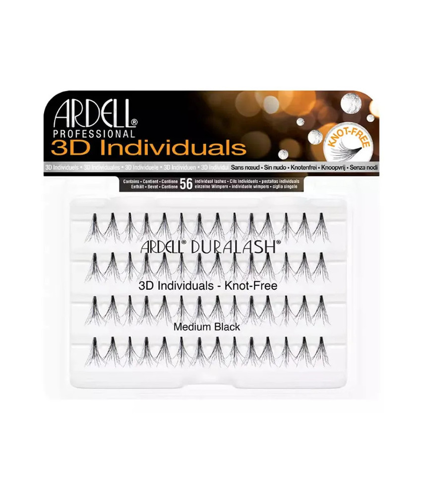 Faux cils individuels Ardell 3D Medium Black - ARDELL