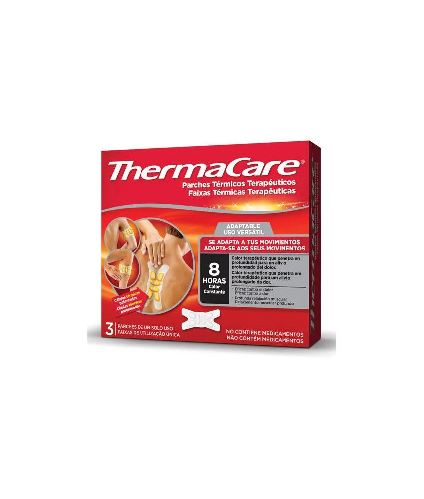 Thermacare Patch Multi Zones 3 Unités: Soulagement immédiat