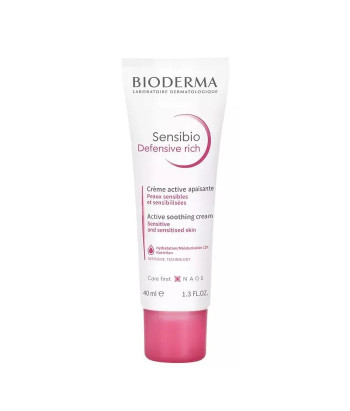 Protection riche pour la peau avec Bioderma Sensibio Defensive 40ml