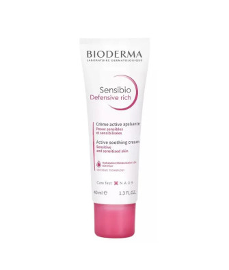Protection riche pour la peau avec Bioderma Sensibio Defensive 40ml
