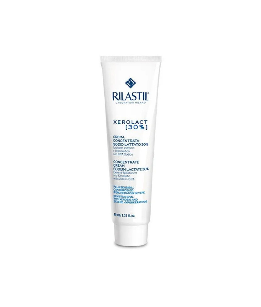 Rilastil Xerolact 30% 40ml - Soin hydratant intensif
