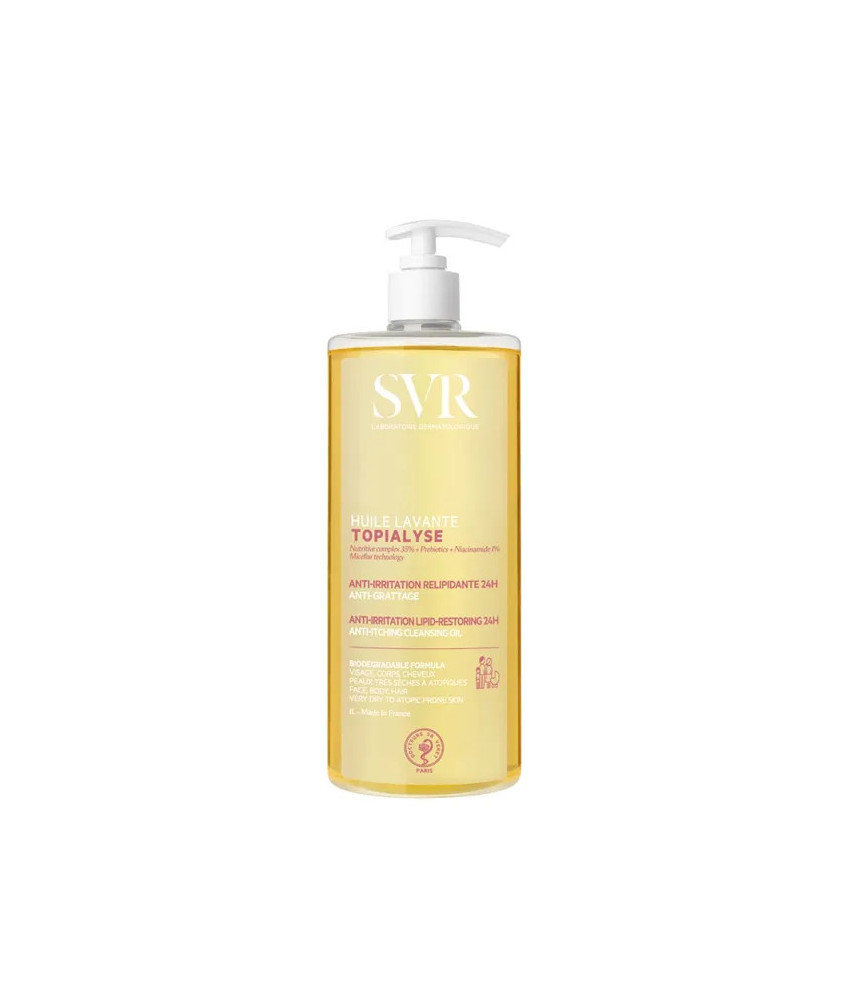 SVR Topialyse Huile Lavante 1000ml: Douceur et Hydratation