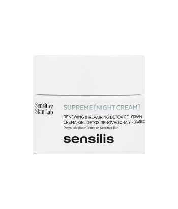 Crème de nuit Sensilis Supreme Renewal Detox 50ml