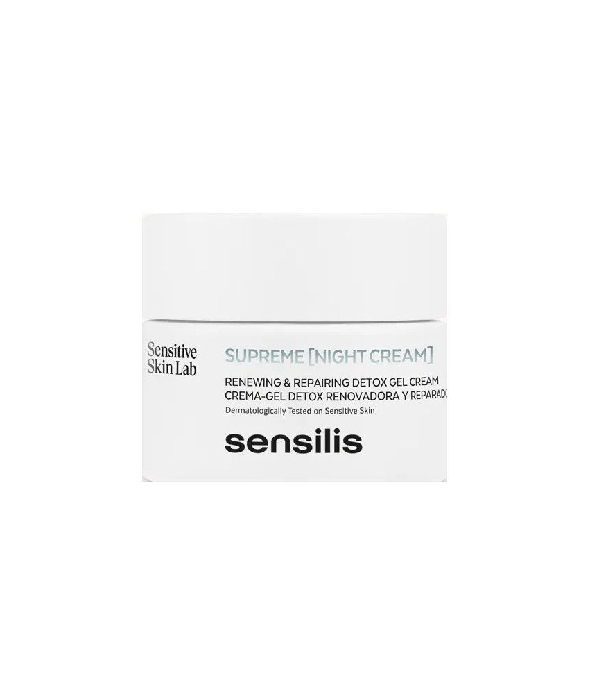 Crème de nuit Sensilis Supreme Renewal Detox 50ml