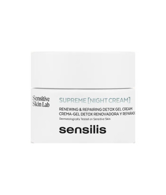 Crème de nuit Sensilis Supreme Renewal Detox 50ml
