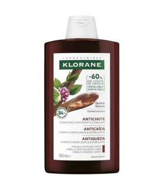 Shampooing Klorane Quinine 400ml: Renforcez vos cheveux!