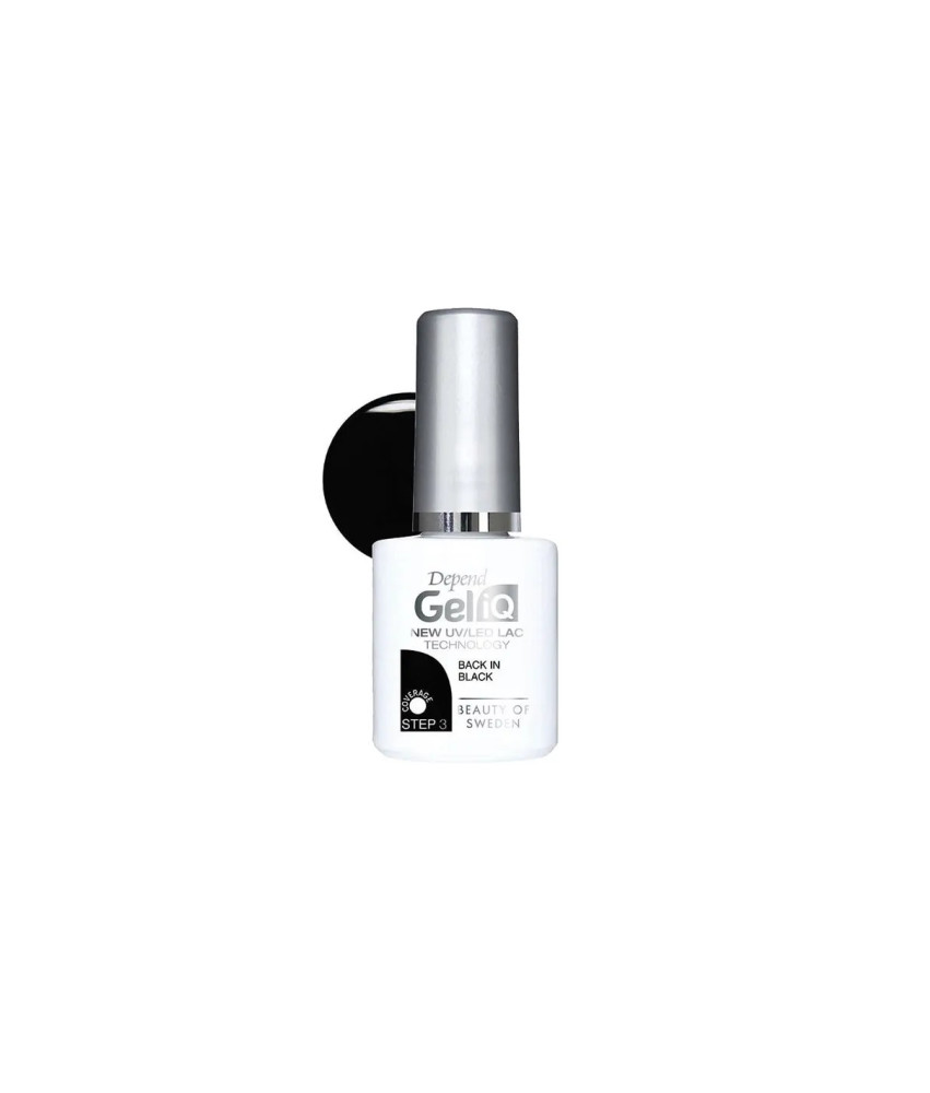 Beter Depend Gel Iq Esmalte Back In Black41001 - Noir Intense
