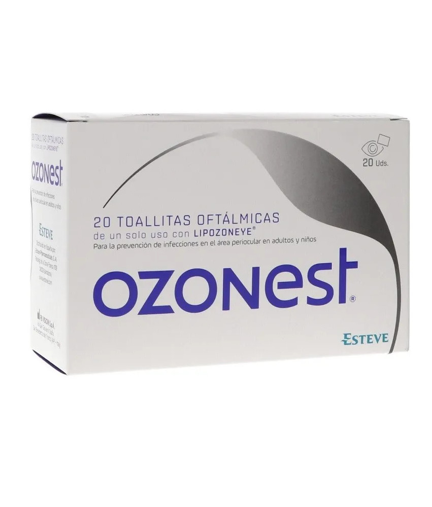  Lingettes ophtalmiques Esteve Ozonest: nettoyez vos yeux en douceur