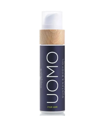 Bronzage parfait avec Cocosolis Uomo Huile Solaire 110ml