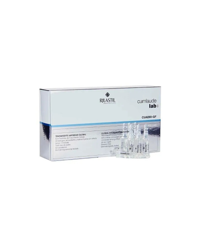 Traitement anti-âge global Rilastil Cuadri-Gf Ampoules 10x1.5ml
