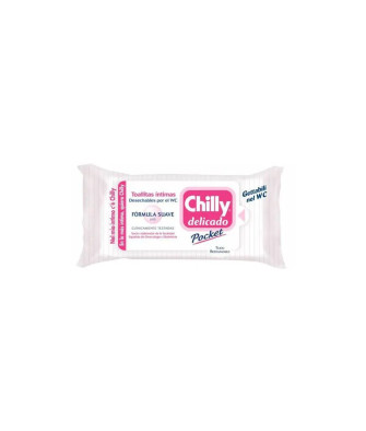 Lingettes Intimes Chilly Delicado: Formule Douce 12 Unités