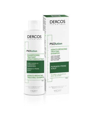 Shampooing Vichy Dercos Psolution 200ml pour Cheveux