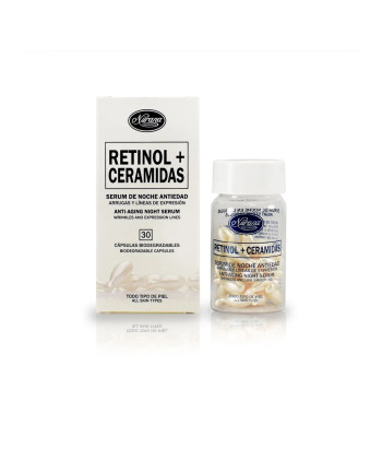 Sérum Retinol: 30 Capsules Nourrissantes et Revitalisantes